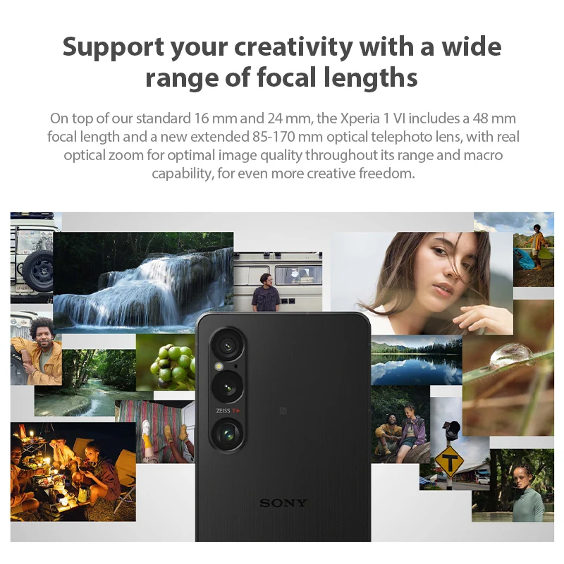 Глобальная версия оригинальный Sony Xperia 1 VI 5G Dual SIM 120 Гц XQ-EC72 Snapdragon 8 Gen 3 6 5-дюймовый HDR