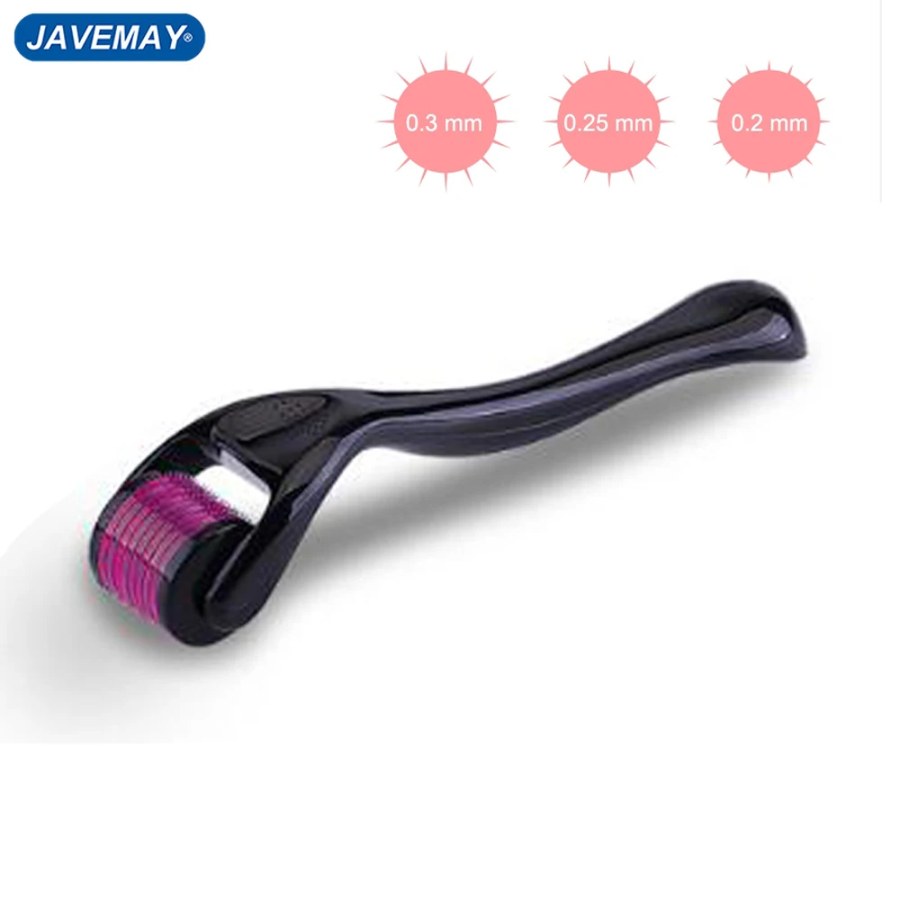 Micro Ago 540 Rullo Derma Roller Dermaroller Titanio Ricrescita Dei Capelli Crescita Della Barba Trattamento Anti Perdita Di Capelli Diradamento Reced