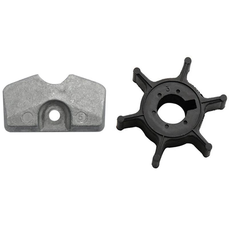 

Boat Engine Impeller For Yamaha 4Hp 5Hp 6Hp & 2/2.5/3/4/5/6HP Fit For Yamaha Outboard Lower Unit Gearbox Anode 6L5-45251