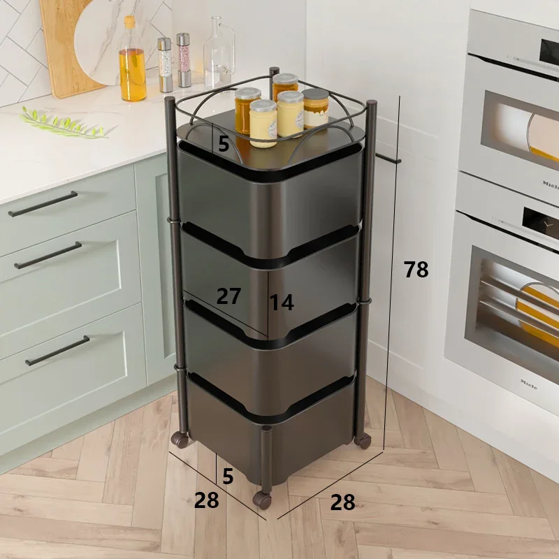 Минималистичная Скандинавская Косметическая тележка для салона красоты