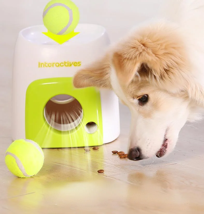 

Мяч для питомцев, игрушка-утечка еды, игрушка для собак, машина для награждения за продукцию для тенниса, интерактивное лечение, медленное питание, подходит для кошек и собак