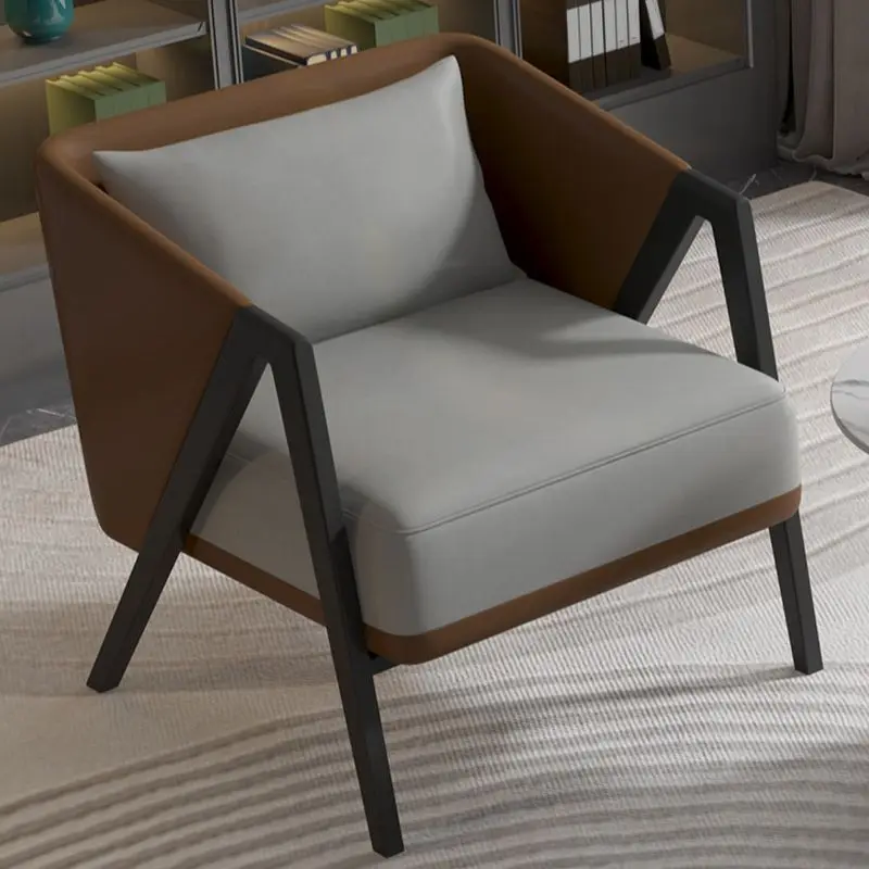 Роскошный одноместный диван-кресло для приема и конференц-зала — современное