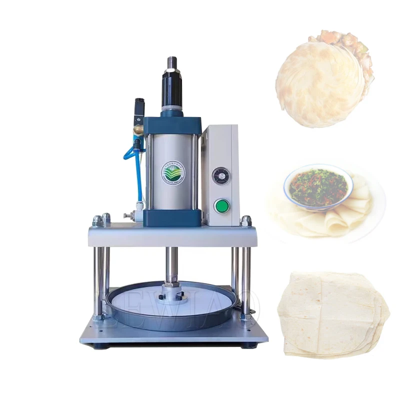 

Pneumatic Tortilla Press Machine Tortilla Making Machine Commercial Pizza Dough Pressing Machine Pizza Dough Sheeter Machine
