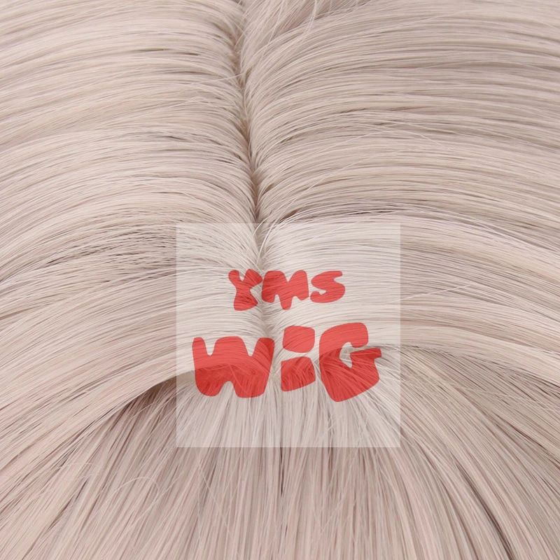 YMS WIG Синтетические волосы Lynette Косплей Парики Genshin Impact Детство 60 см Длинный прямой