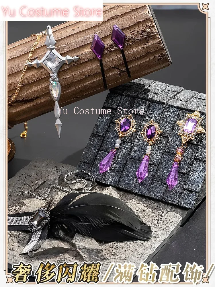 Yu костюм Genshin Impact Lynette Magician игровой милые комбинезоны косплей Хэллоуин вечерние