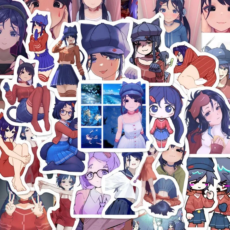 

MiSide аниме наклейки 10 шт