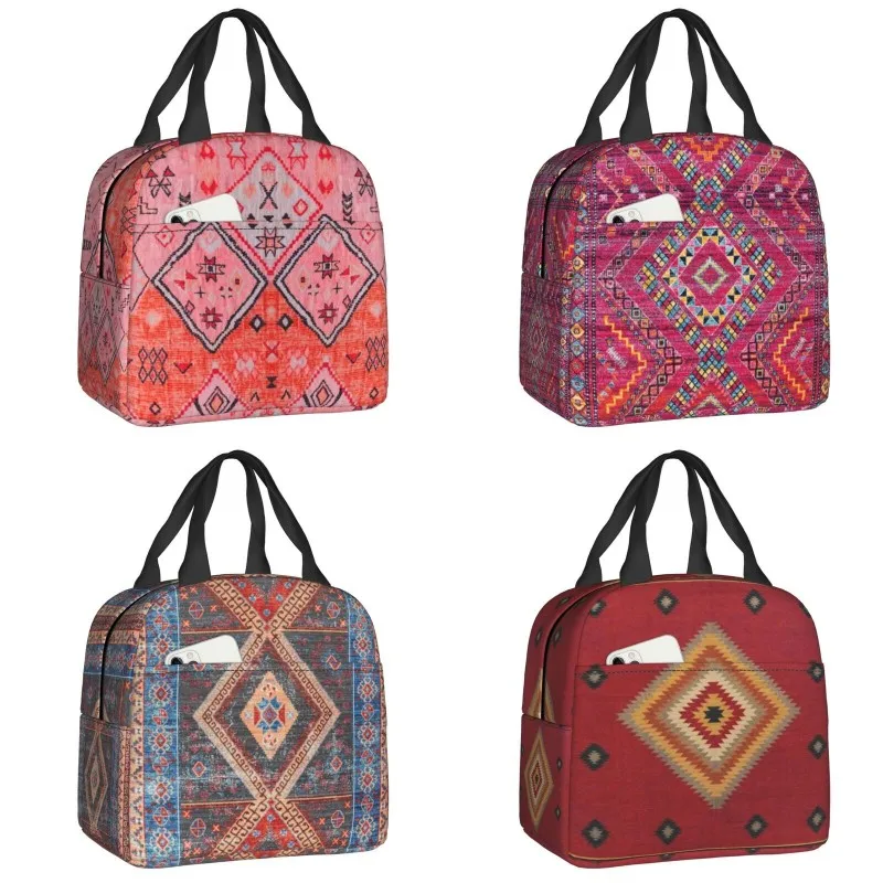 Boho Resuable Thermal Cooler Food Lunch Box School