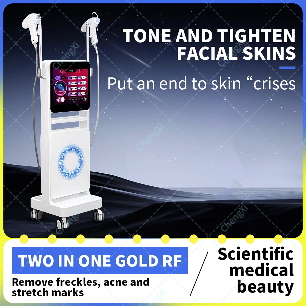 Фото Новый неинвазивный профессиональный RF-микронидлинг-аппарат 2-в-1 для лифтинга, укрепления и обновления кожи, для салонов красоты №2