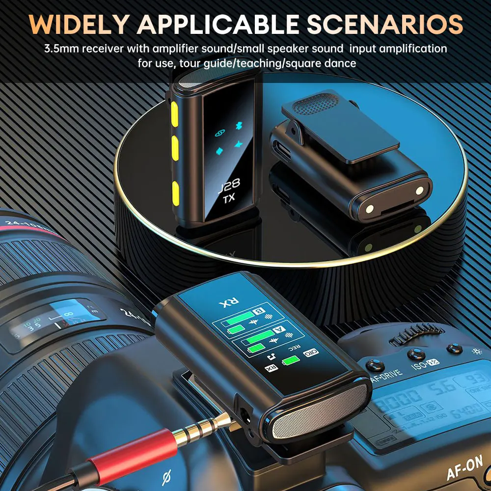 Беспроводной петличный микрофон