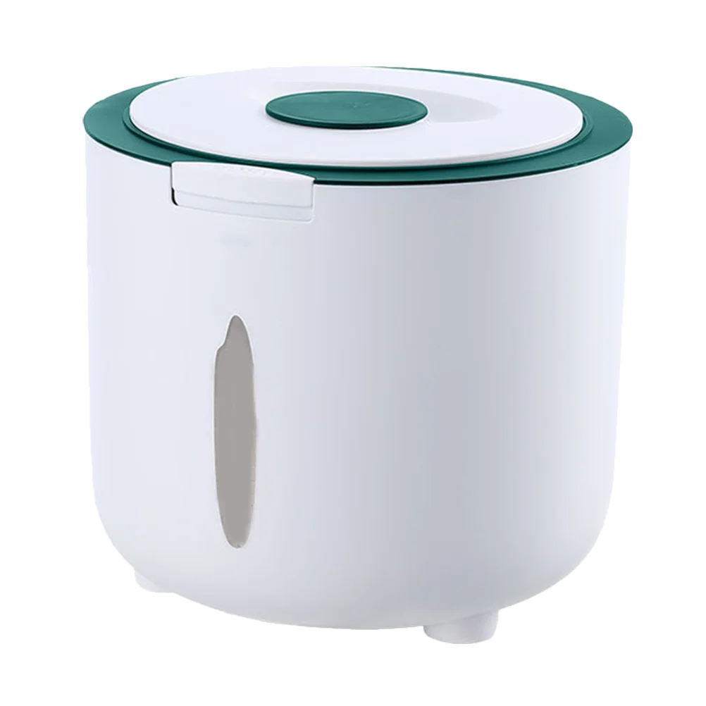 

Rice Storage Box Press-type Bucket Insect-proof Grain Container Moisture-proof Bin Sealed Home Food Containers Lids