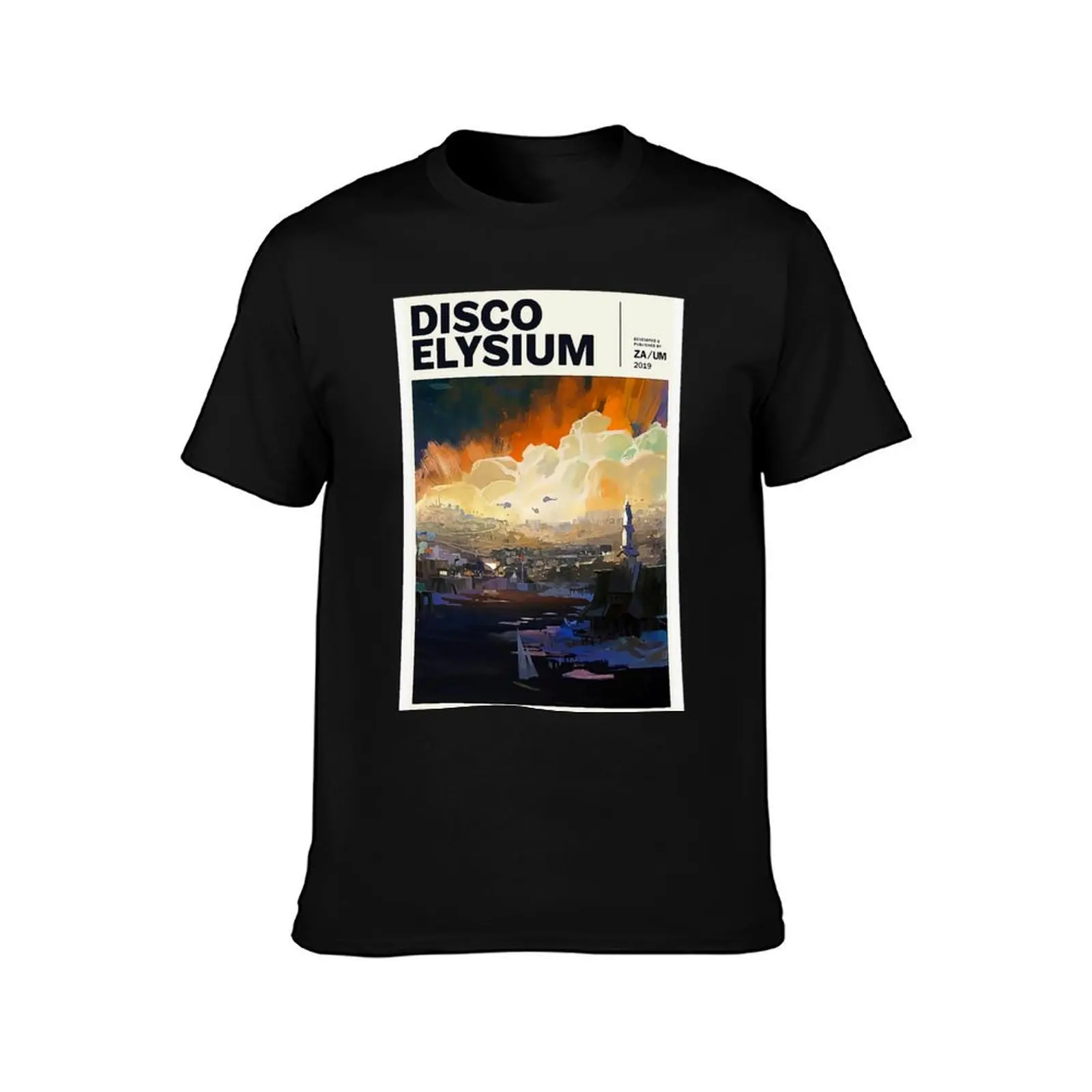 Фото Футболка Disco Elysium, мягкая, легкая, хлопковая. №2