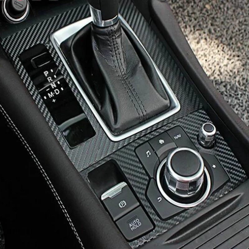 2 шт./комплект, автомобильные наклейки из углеродного волокна для mazda 6 Atenza mazda 3 Axela CX4 2017