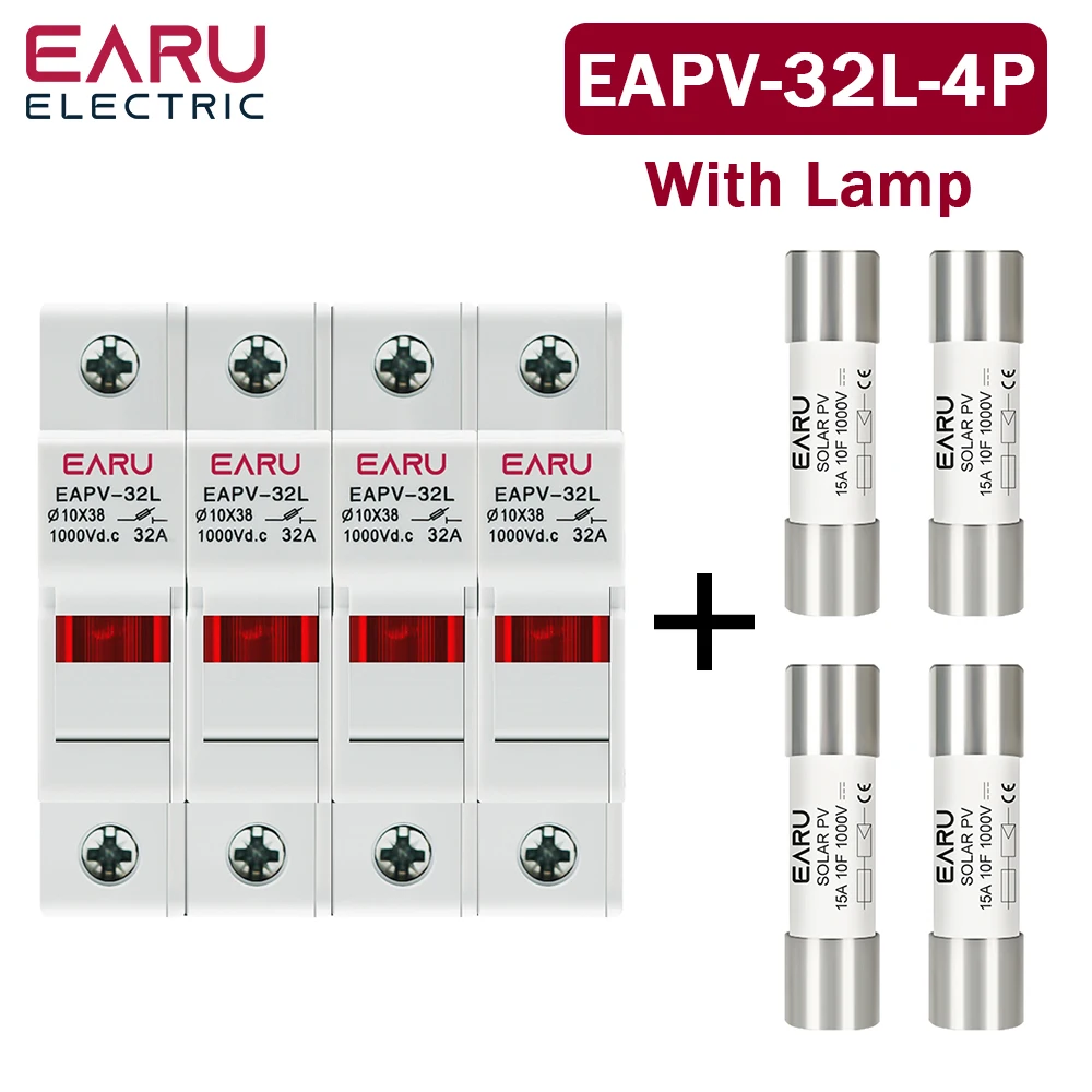 

1P 2P 3P 4P предохранитель постоянного тока на солнечных батареях высокого напряжения PV постоянного тока 1000 в фотогальванический 6A-32A защита для фотогальванической системы gpV