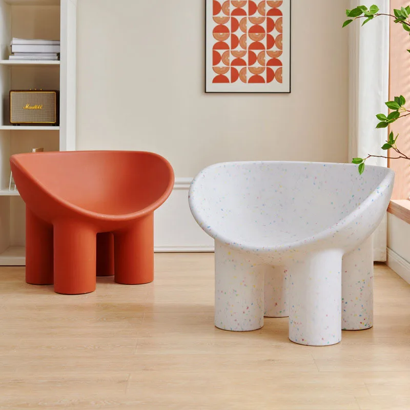 Стул с ножкой слона табуретки одноместный стул креативный для отдыха дома