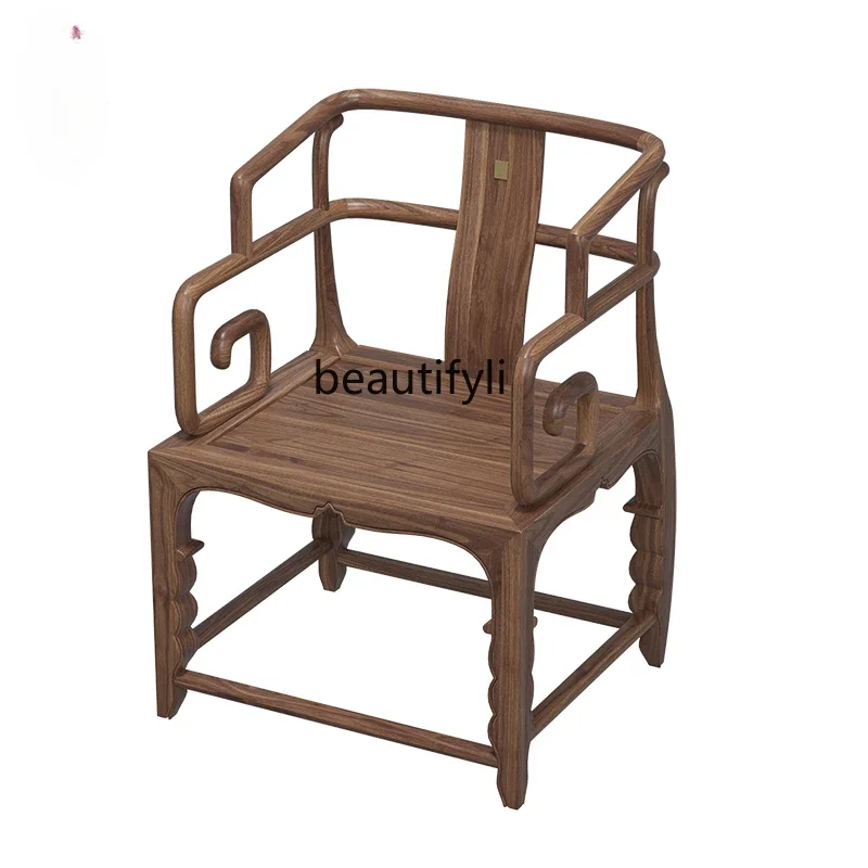 Стул из чёрного ореха