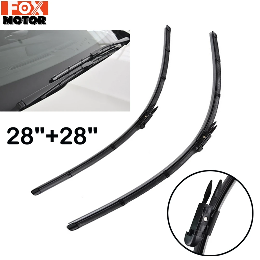 

Misima 28 "+ 28" щетки стеклоочистителя лобового стекла переднего стекла для Ford Fusion бескаркасные для Ford Mondeo 5 2014 2015 2016 2017