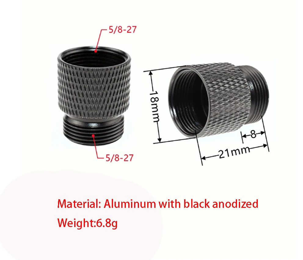 

2 шт., микро-стержень с резьбой 1/4 "-27" Мама до 1/4 "папа
