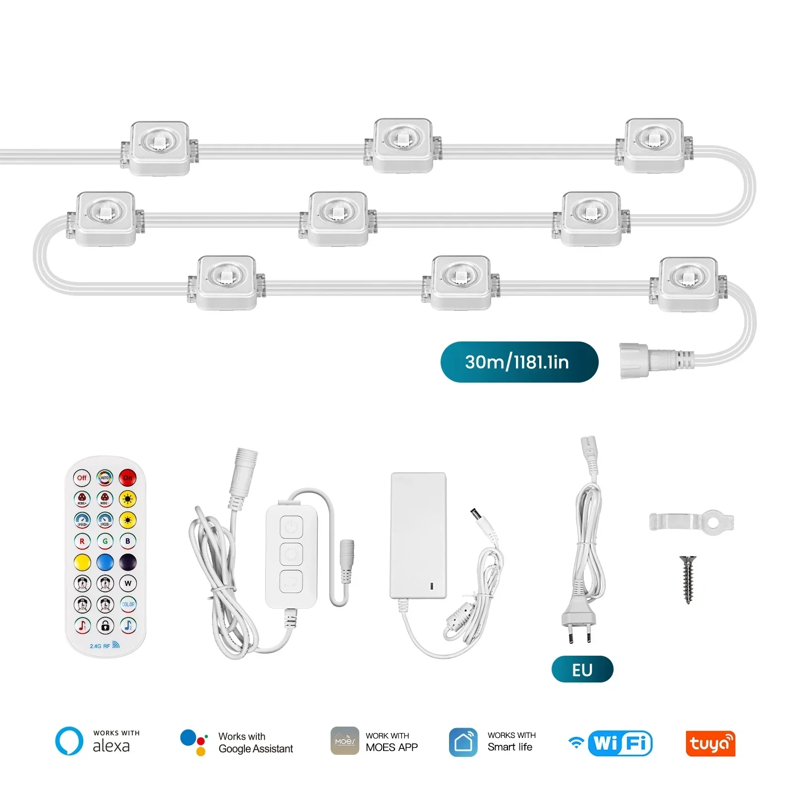 

MOES Tuya Уличные светодиодные фонари RGB