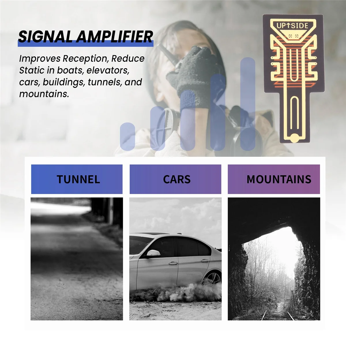 1 шт. наклейки для улучшения сигнала портативный усилитель SP11 Pro мобильного