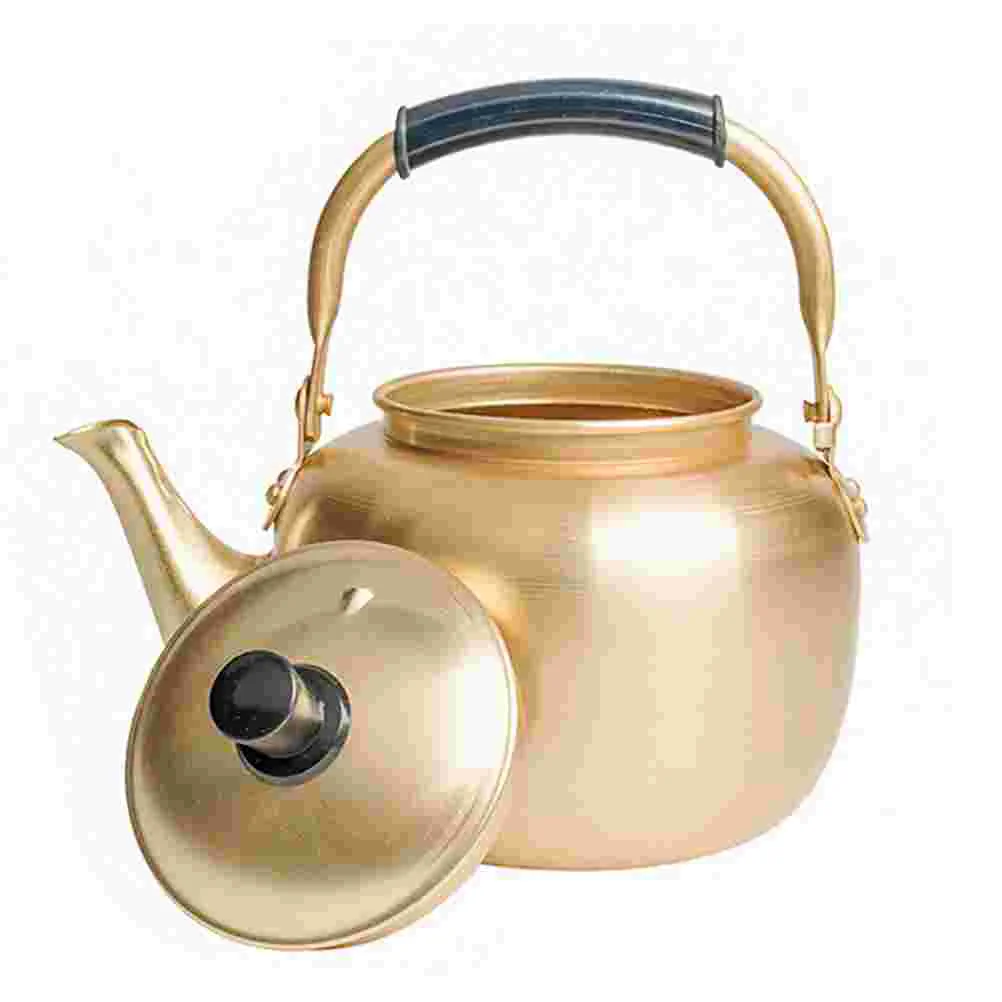 

Kettle Water Tea Pot Stainless Steel Stovetop Coffee Outdoor Hot Gasmetal Kitchen Camping Boiling