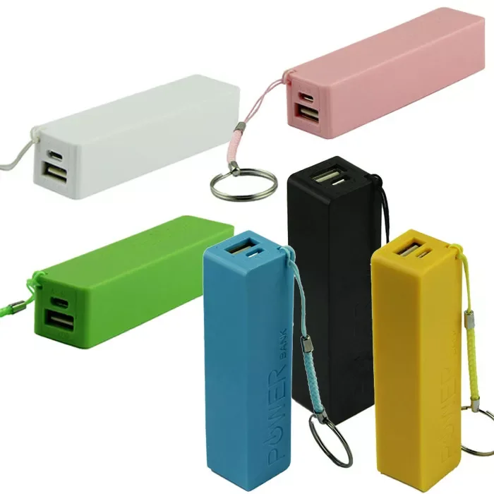 

NEW2022 2021 Portable Power Bank 18650 External Backup Battery Charger With Key Chain Adapter Chargers электронная с