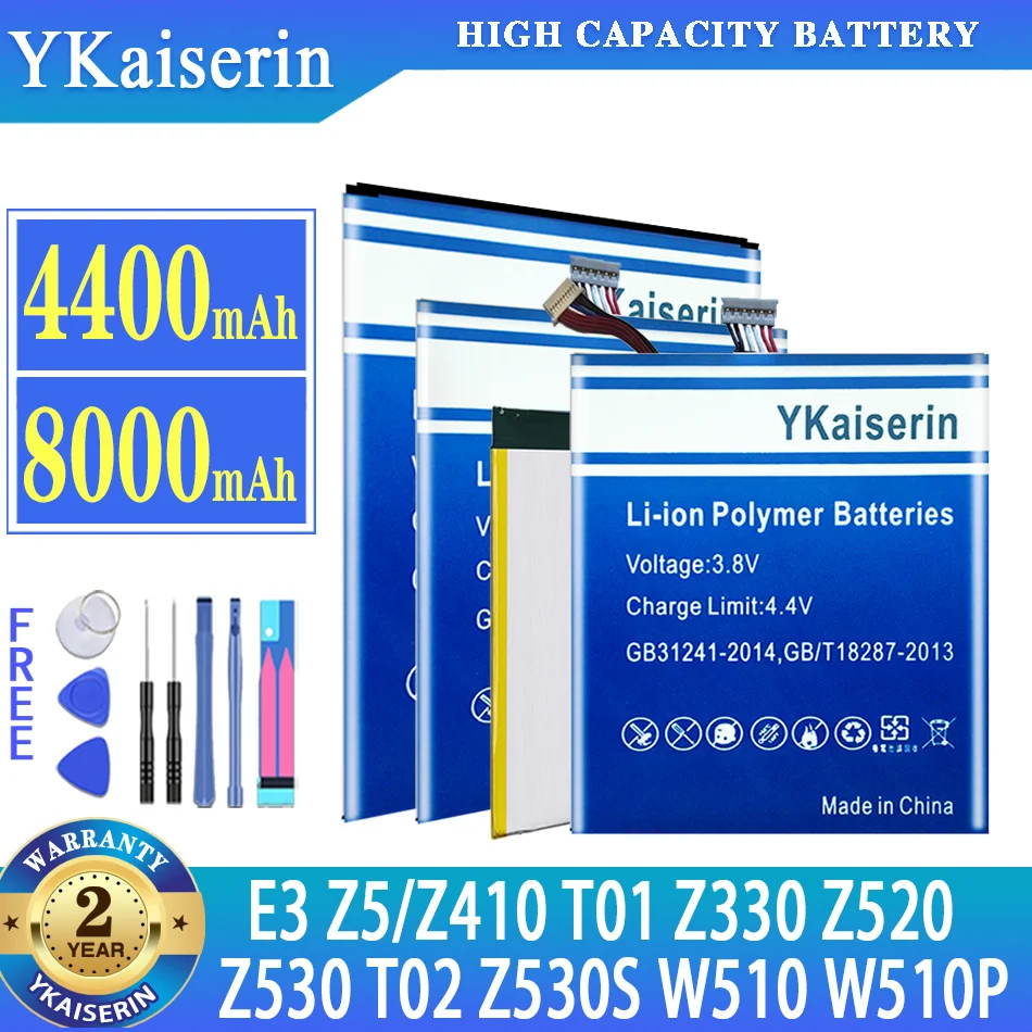 Аккумулятор ykaisin для Acer Liquid E3 Z5/Metal MT S120/Z410 T01 Z330/Z520, две SIM-карты/Z530 LTE T02 Z530S