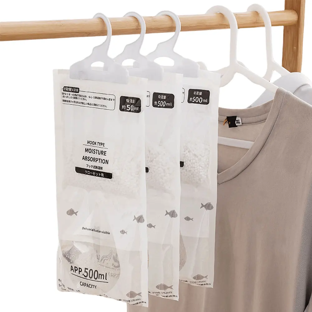 5 упаковок мешков для осушителя шкафа влагопоглощающий мешок с защитой от