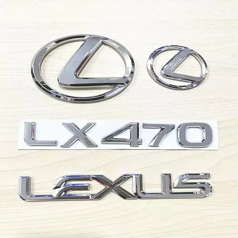 

Подходит для Lexus, значок на задний багажник автомобиля, логотип, автомобильный руль, автомобильные эмблемы, замена LX470, автоаксессуары