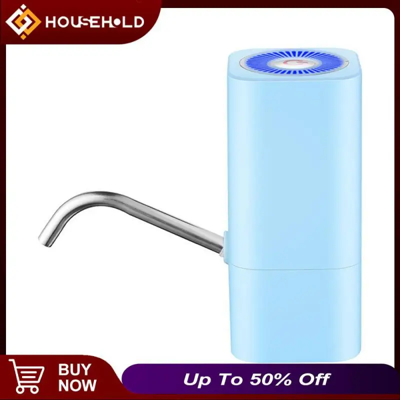 

One Click Electric Drinking Water Dispenser Touch Switch Mini Barreled Water Pump Usb Charging Wireless Water Bottle Pump