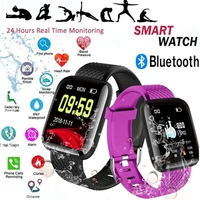 smart watches blood pressure waterproof men women heart rate monitor fitness tracker digital wrist watch sport for android ios