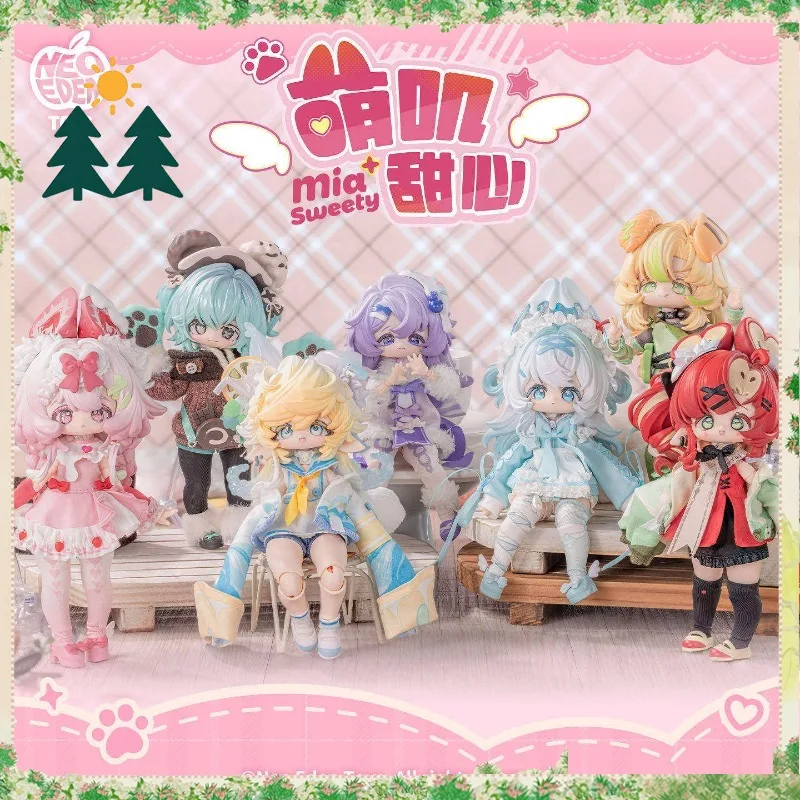 Фото Оригинальные игрушки Neo Eden Toys Meng Ji Sweetheart Series, 12-секционная фигурка MJD, коллекционная игрушка в закрытой упаковке, украшение для стола, подарок для девочек и мальчиков №1