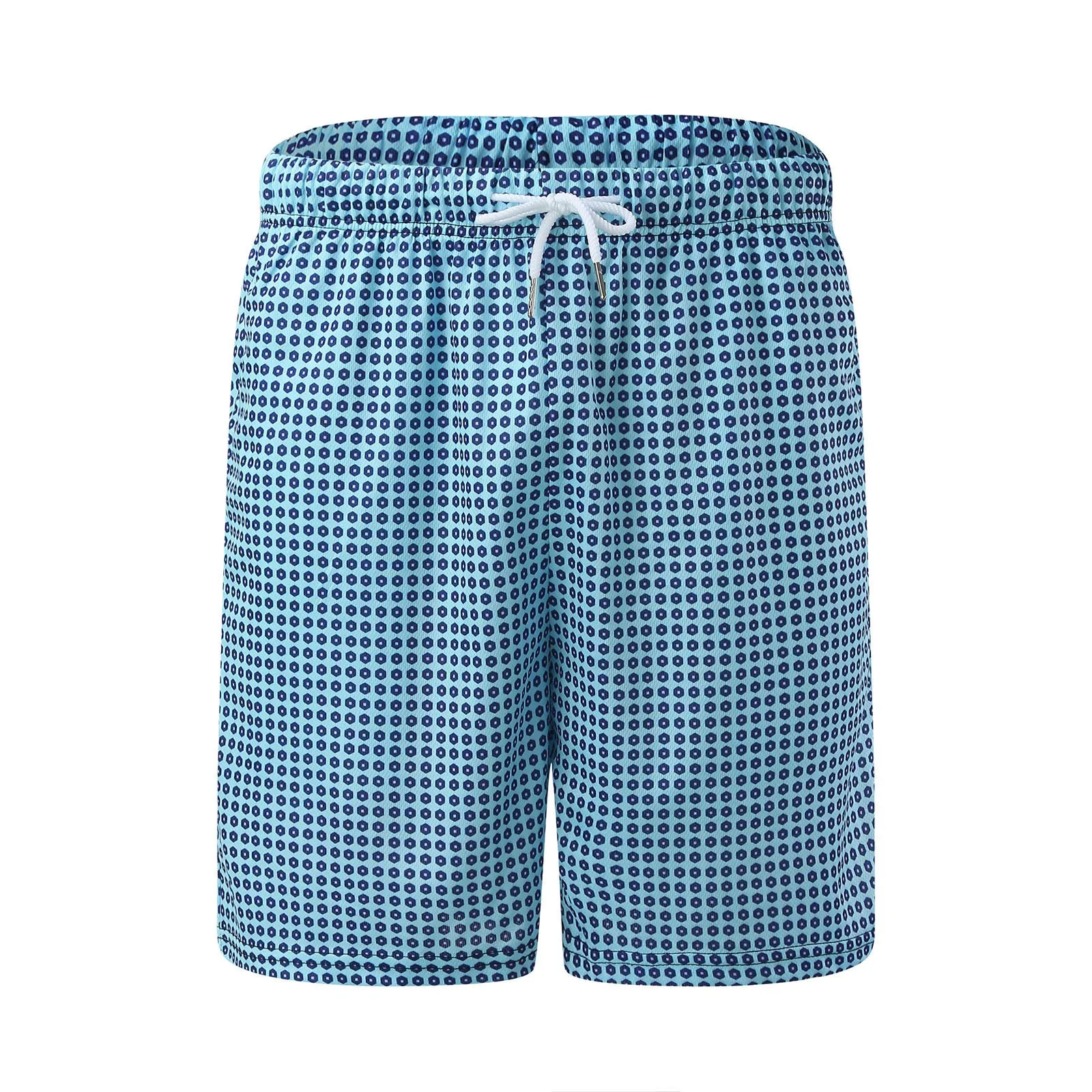 

Mens Summer Seaside Beach Style Casual Fashion Painted Pocket Slim Shorts Cute h