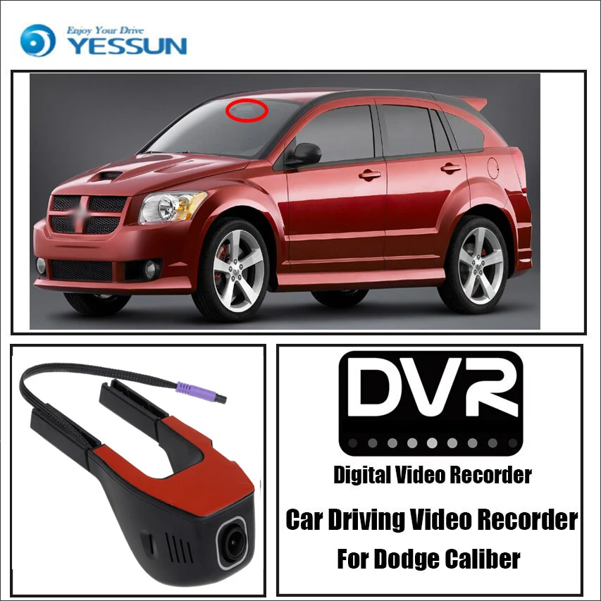 YESSUN для автомобиля Dodge Caliber Wifi DVR мини камера вождения видео регистратор Novatek | Видеорегистраторы -32814130308