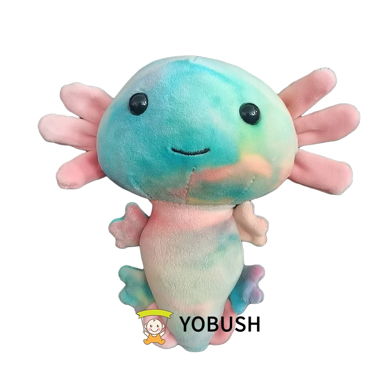 Cuddly маленькая Axolotl новинка мягкая игрушка кукла 3D розовое Подводное животное