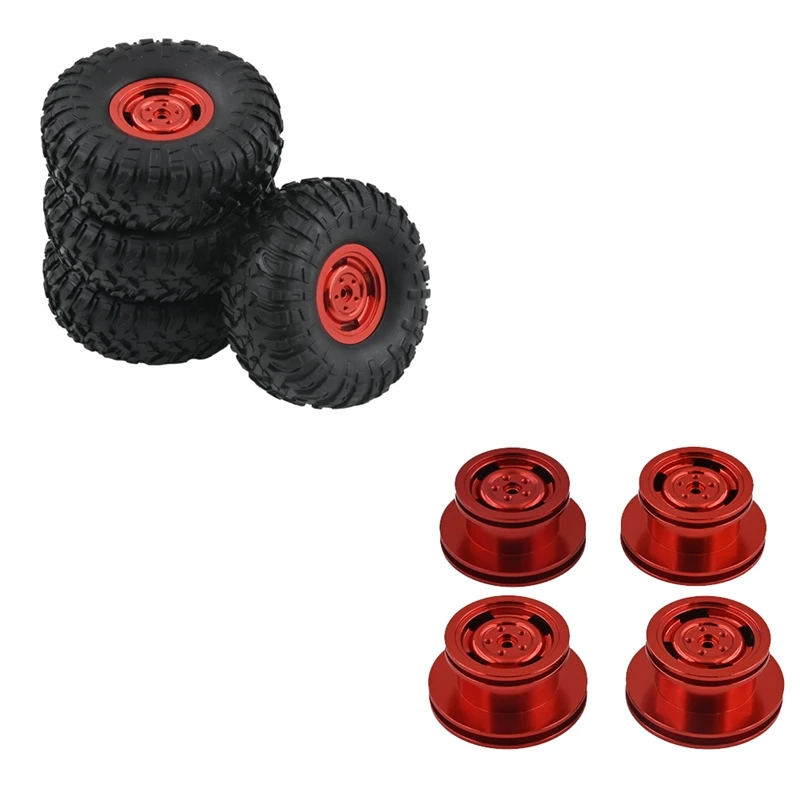 Для MN Rc автомобильный металлический обод ступицы шин для 1/12 MN90 MN91 MN99 MN99S комплект