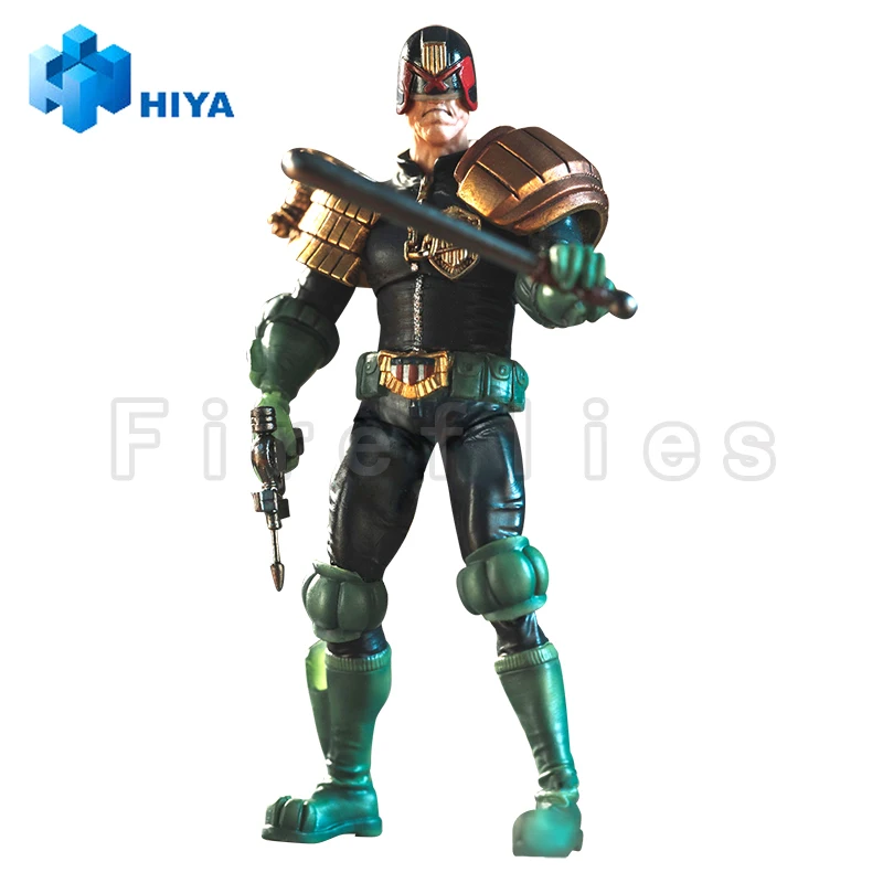 1/18 экшн-фигурка HIYA изысканная мини серия судья Dredd аниме Коллекционная модель игрушка бесплатная доставка