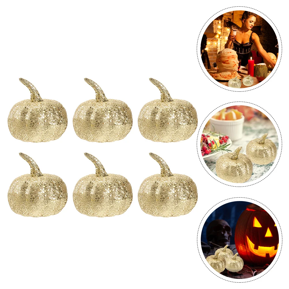 

Artificial Pumpkin Ornament Photography Props Simulated Decor Foam Adornment The Flash Toys