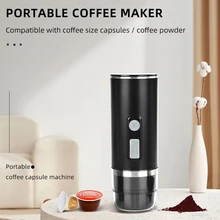 휴대용 네스프레소 캡슐 커피 머신, 가열 불필요 반자동 커피 파우더, 야외 미니 커피 메이커 사용