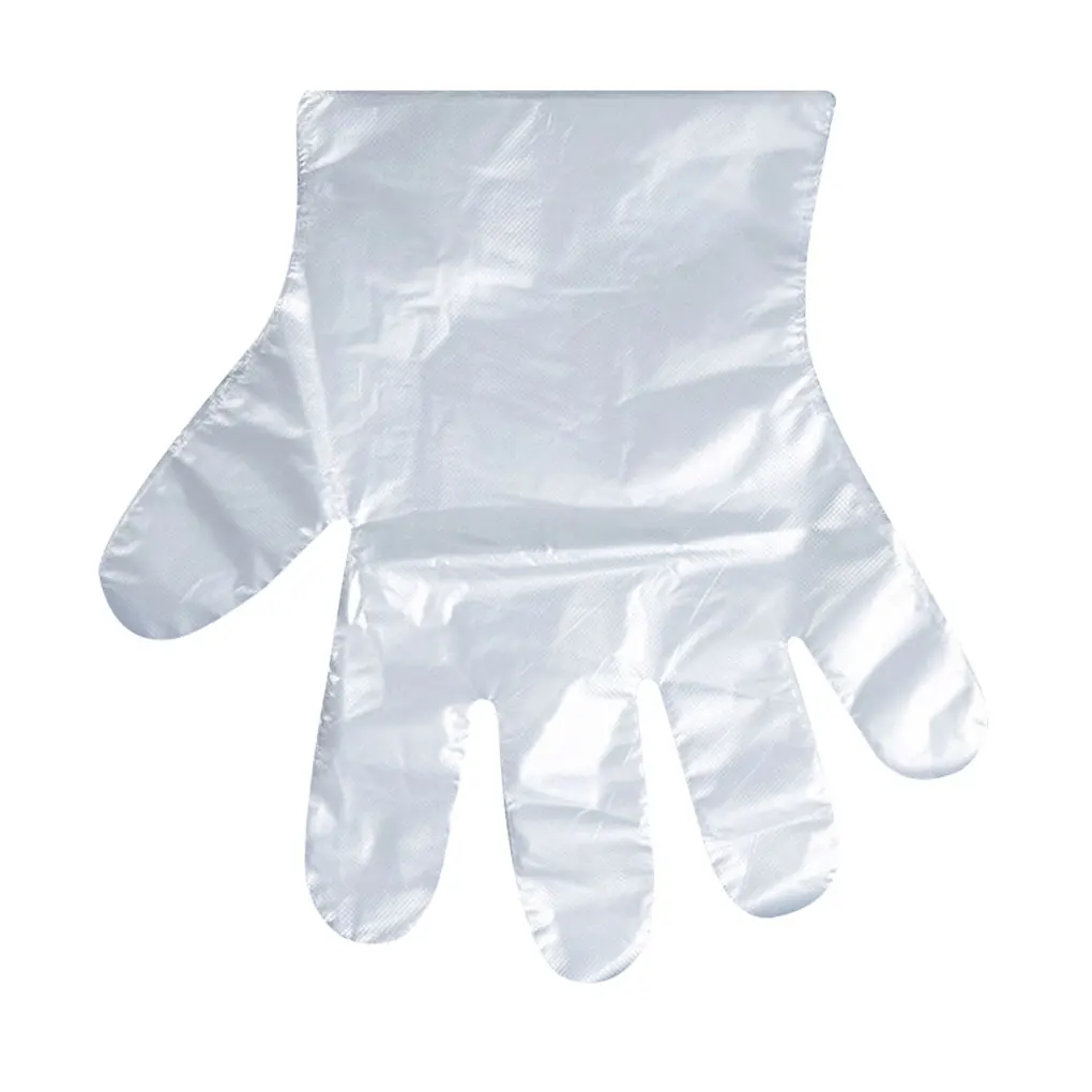 

Disposable Plastic Gloves Restaurant Hospital Lab Work Transparent Gloves Non-slip Waterproof Oil Proof