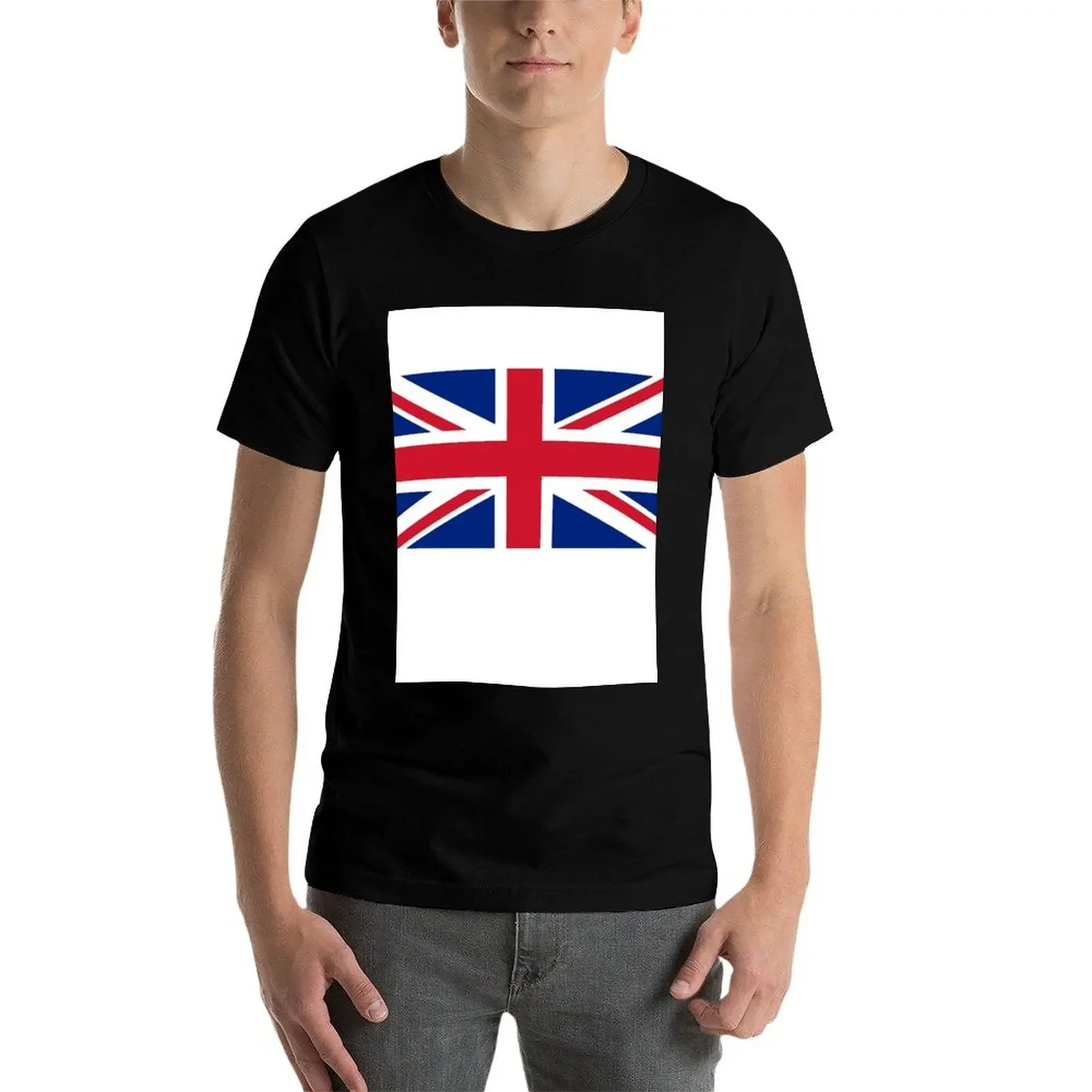 Флаг Юнион Джек/Флаг Союза Британская Великобритания Футболка таможенная для