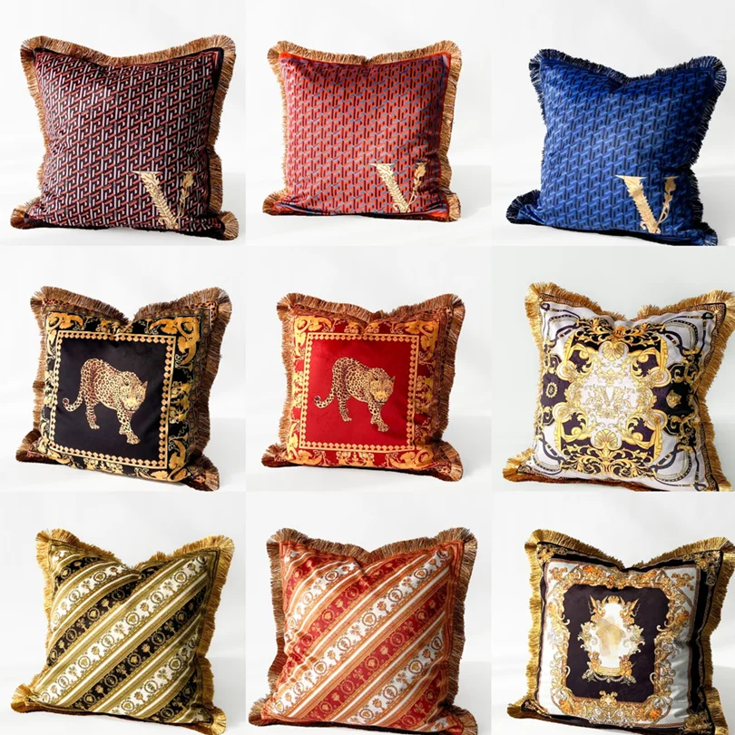 

Подушка с кисточками чехол для подушки, Декор для дома, украшение, роскошные декоративные диванные подушки для дивана, гостиной, чехол с при...