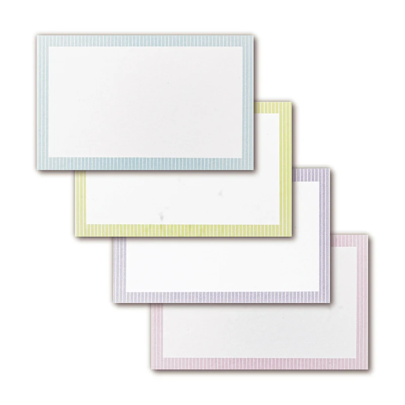 

50 Macron Color Universal Index Cards Digest Memorandum Message Organize Files 4 Colors Are Optional