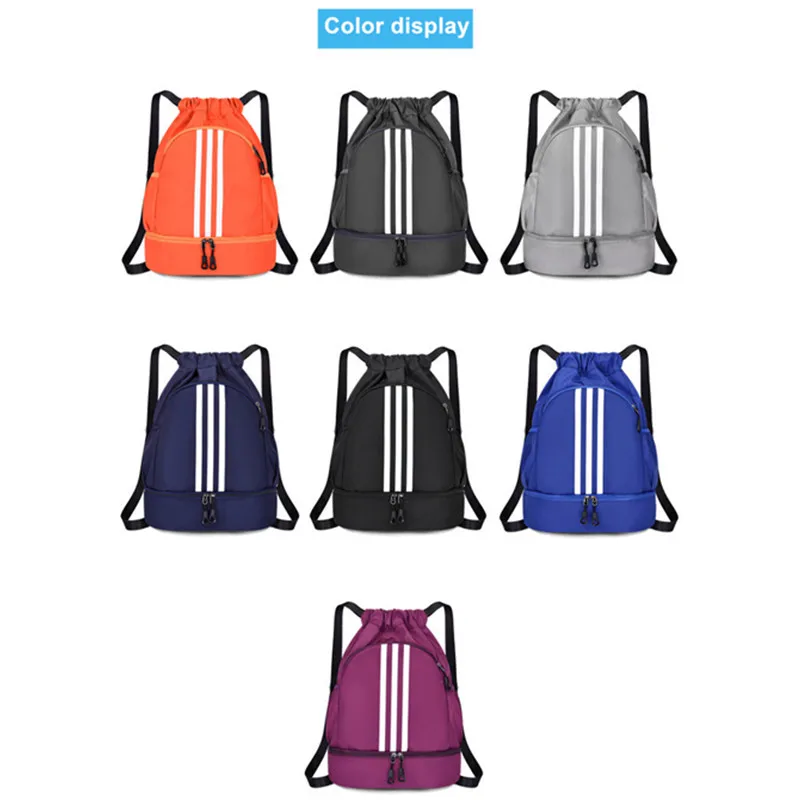 Sports Backpack Men's Shoe Pocket For Basketball Shoulder Rucksack Soccer Fitness Packing Weekend Travel Bolsas Women Gym Female