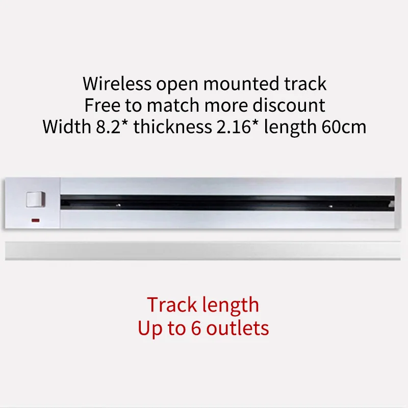 

Wireless Power Track Socket Mobile Smart Socket Power Extension Socket Panels For Walls Socket In The Countertop Track Socket