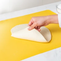 extra large kitchen tools silicone pad for rolling dough pizza dough non stick maker holder kitchen tools gq