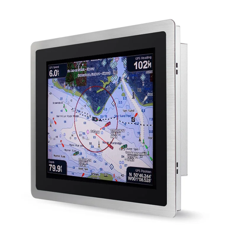 

other marine supplies 12 inch LCD Screen boat industrial Android panel PC marine navigation gps
