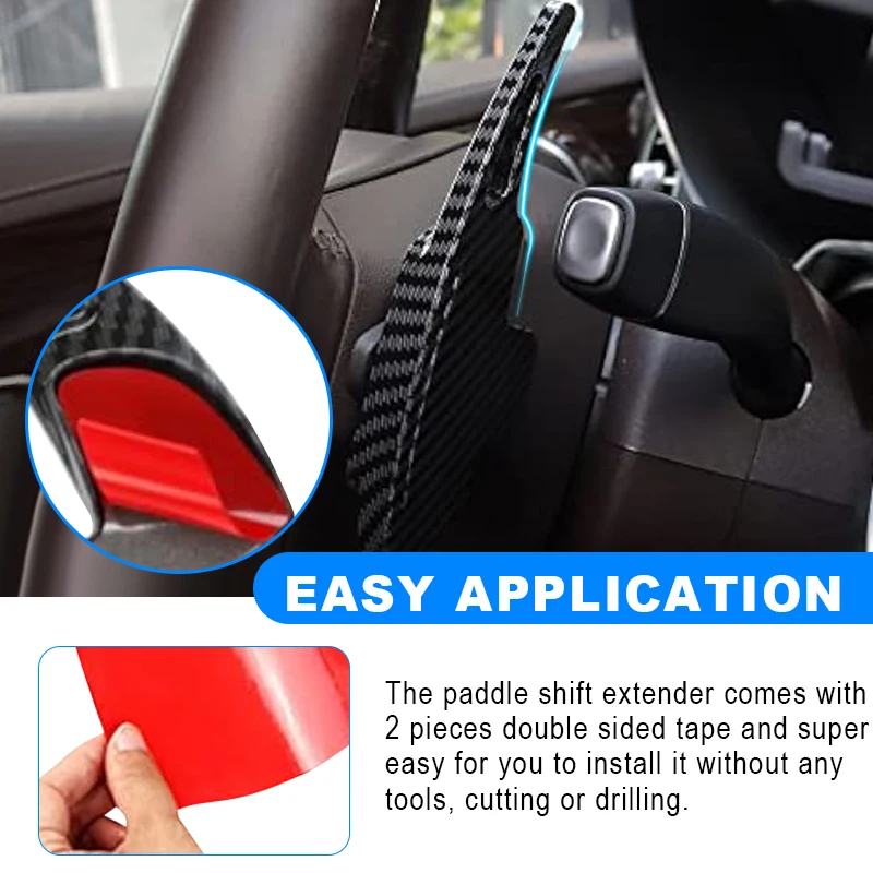 2 шт. удлинитель рулевого колеса из углеродного волокна для Honda Civic 11th 2022 2023 2024