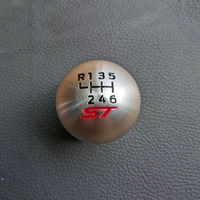 brushed aluminium alloy car rs st gearshift knob fitting for ford fiesta focus rs st please contact me for