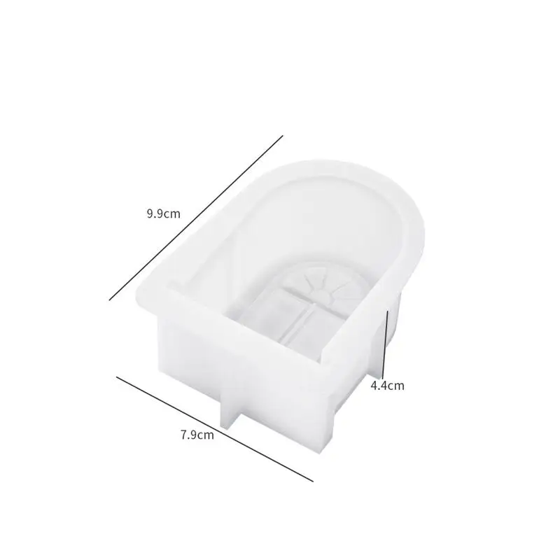 Замок в европейском стиле Свеча силиконовая форма 3D дом строительство торт