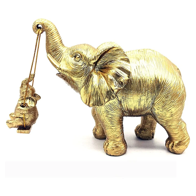

Elephant Statue Decoration Gift For Mother Blessing Happiness Home Decoration Elephant Statue Living Room